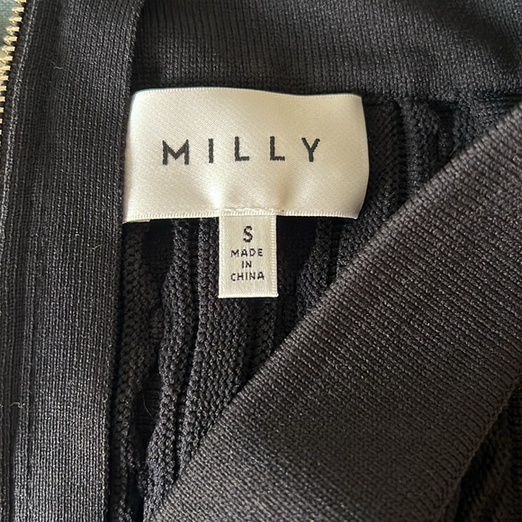 Milly black knit dress - Picture 6 of 9